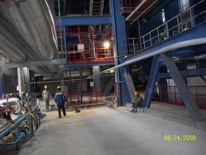 锅炉17米部分油漆